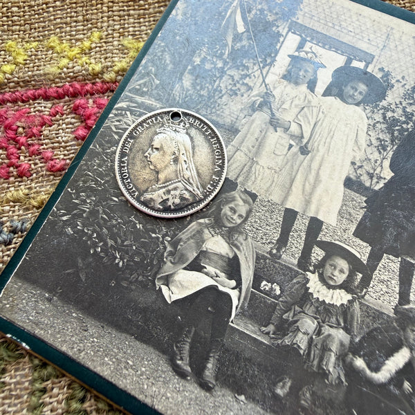 Victorian Nellie Love Token Charm
