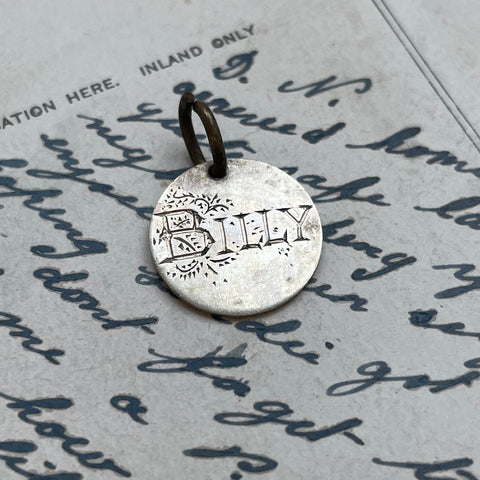 Victorian Billy Love Token Charm
