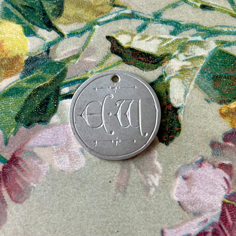 Victorian EW Love Token Charm
