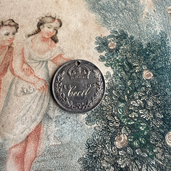 Victorian Cecil Love Token Charm