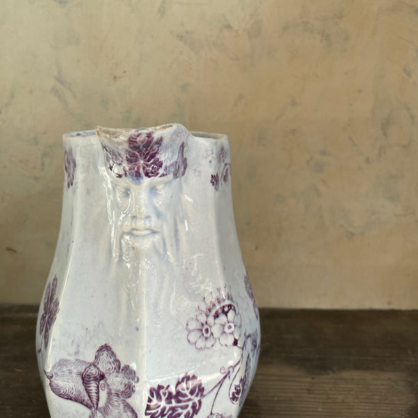Antique Purple Transfer Jug