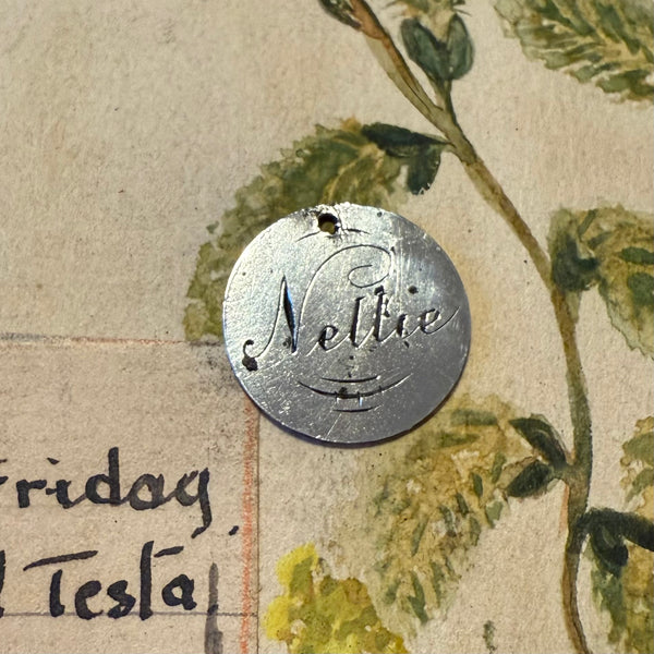 Victorian Nellie Love Token Charm