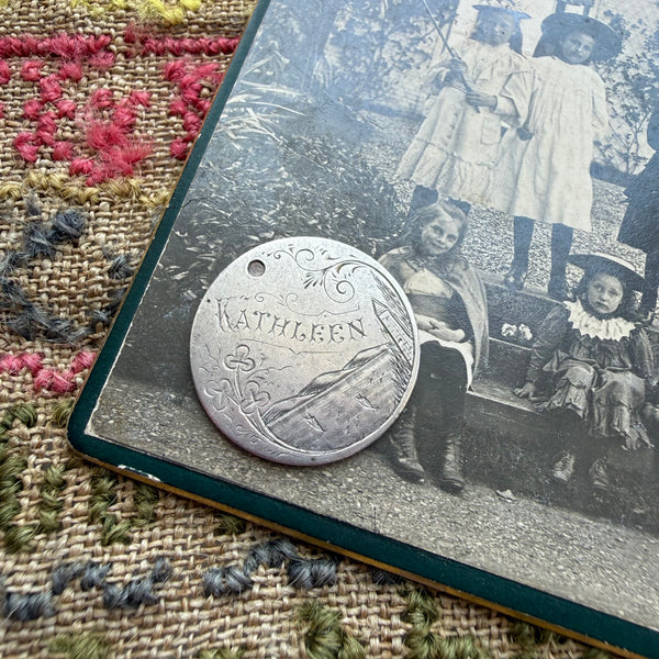 Victorian Kathleen Love Token Charm