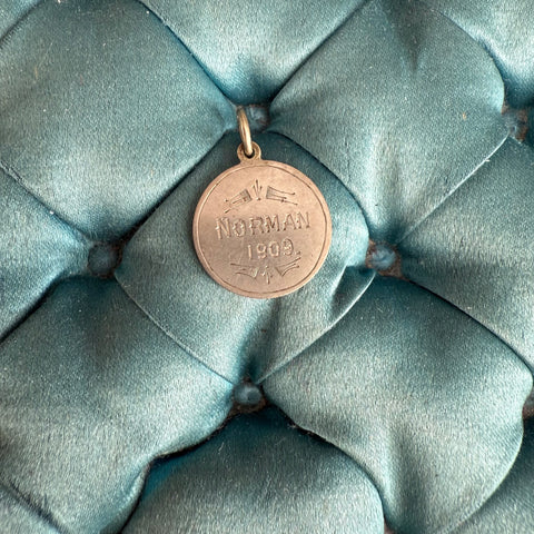 Victorian Norman 1909 Love Token Charm