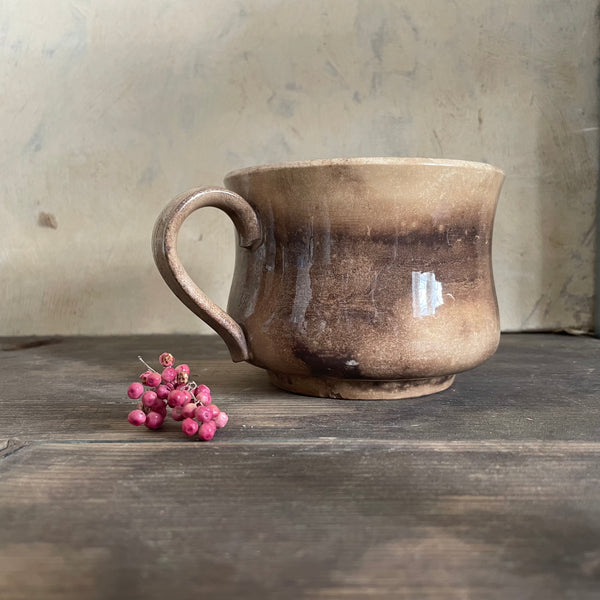 Antique French Beautifully Stained Cup