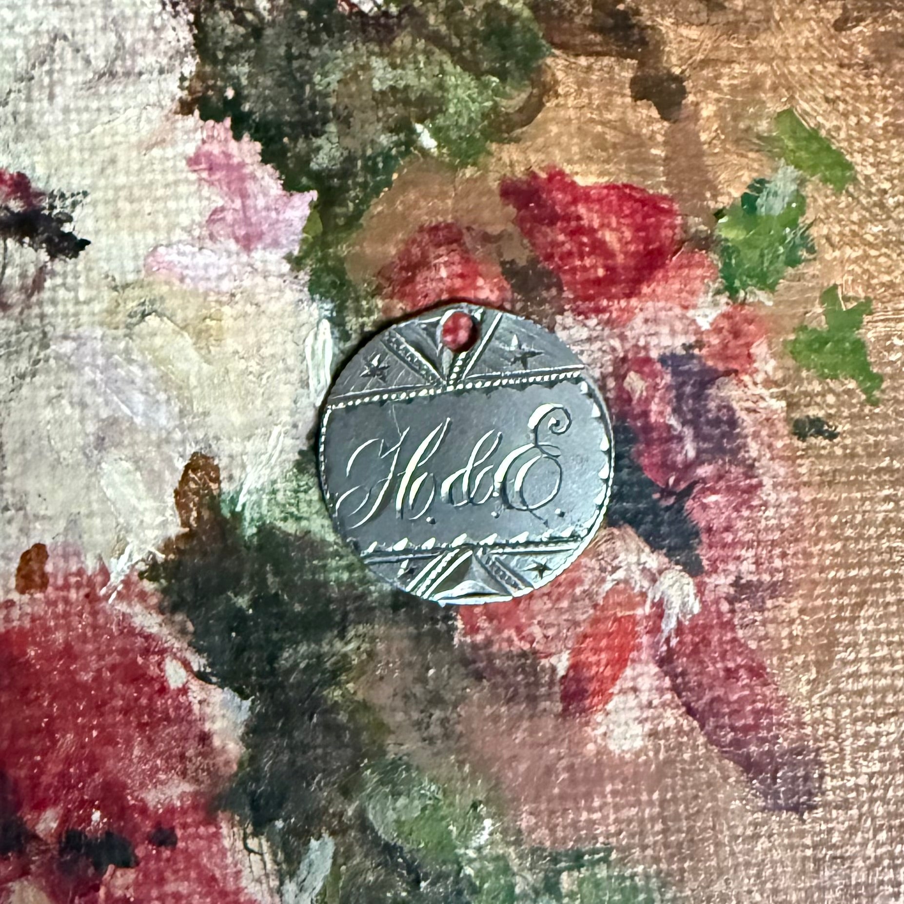 Victorian H&E Love Token Charm