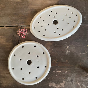 Antique Draining Plates