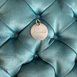 Victorian Harold Love Token Charm