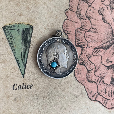 Antique Gem Stone Love Token