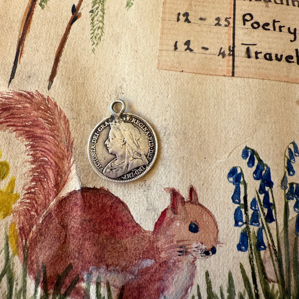 Victorian Hay Love Token Charm