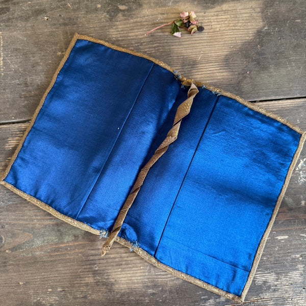 Antique Fabric Book Cover