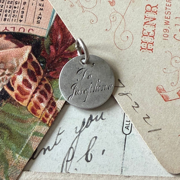 Victorian To Josephine Love Token Charm