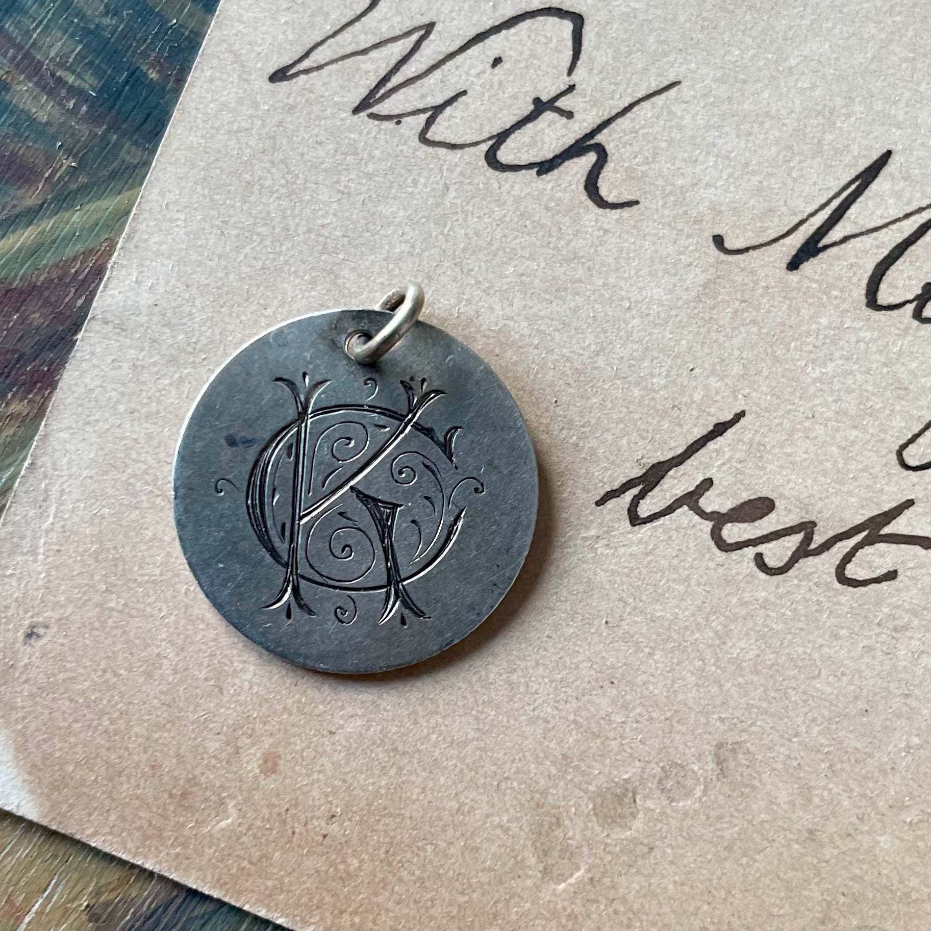 Victorian KG/GK Love Token Charm