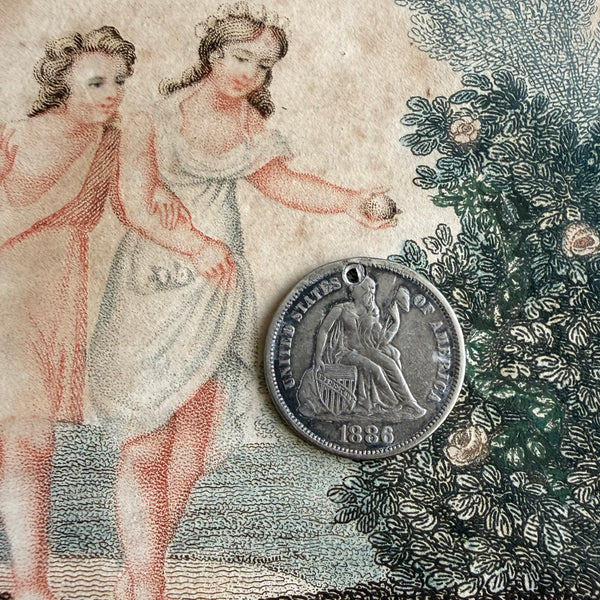 Victorian Myra Love Token Charm