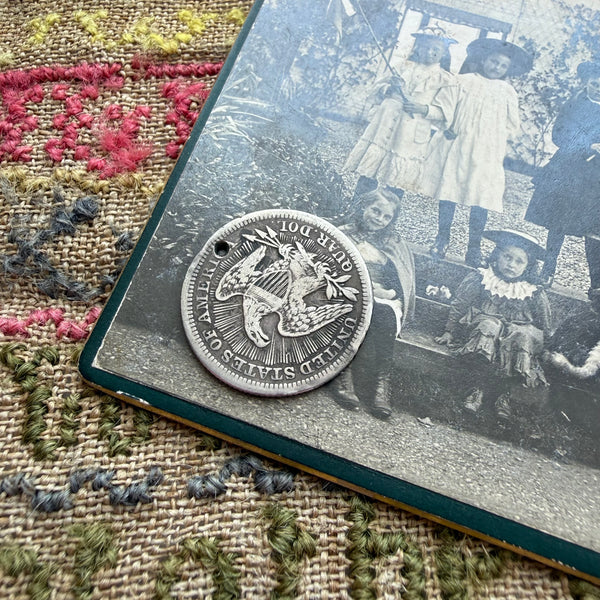 Victorian Alert Love Token Charm