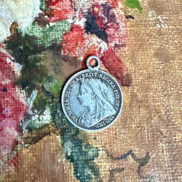 Victorian ‘The Kind Aunt’ Love Token Charm
