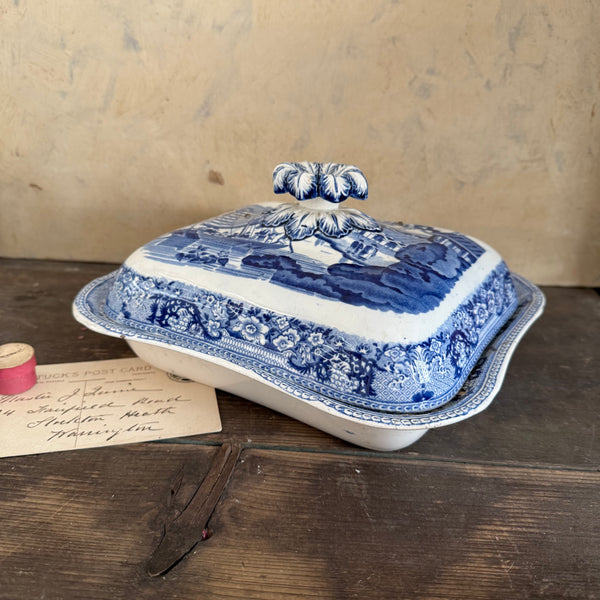 Antique Staple Repair Tureen