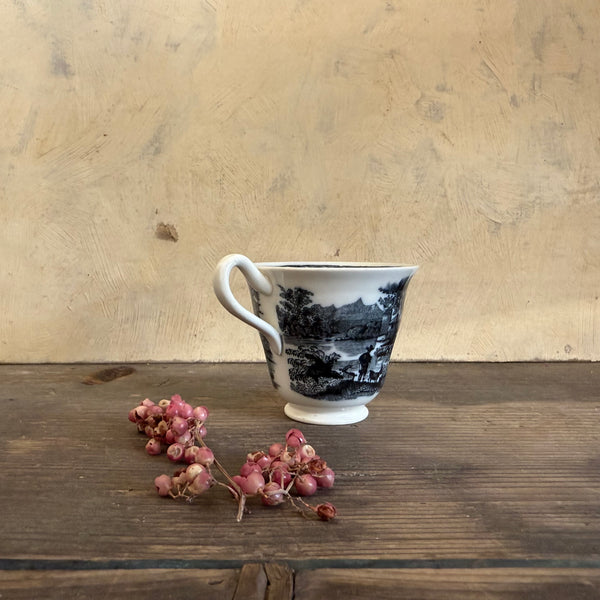 Victorian Transfer Tea Cup