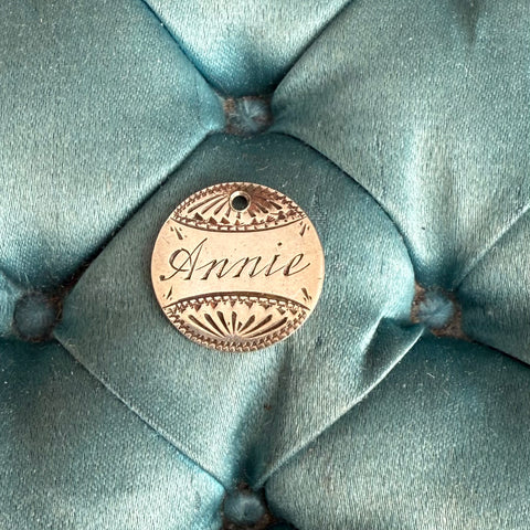Victorian Annie Love Token Charm