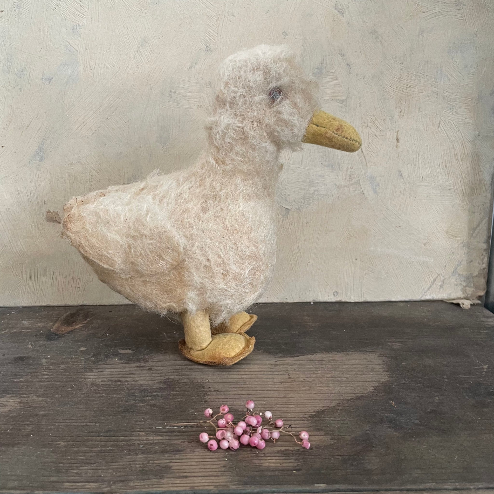 Antique Straw Duck