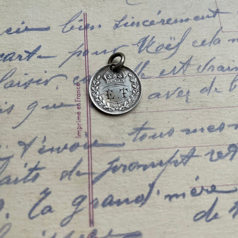 Victorian ET Love Token Charm