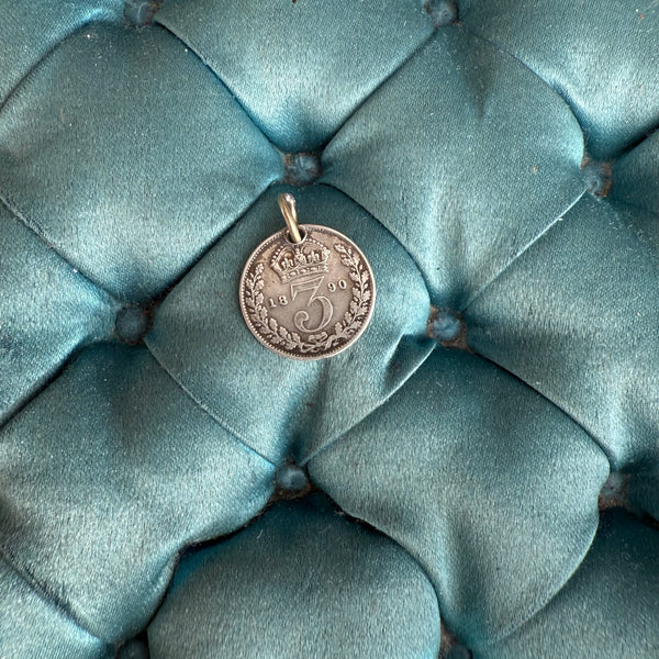 Victorian Harold Love Token Charm