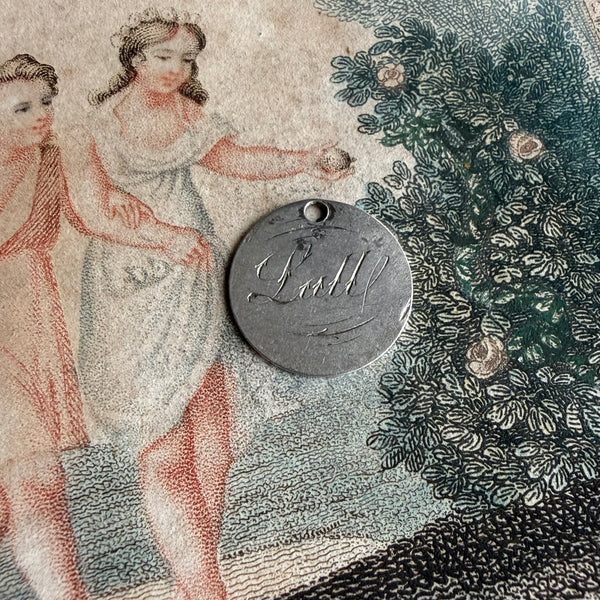 Victorian Lall Love Token Charm