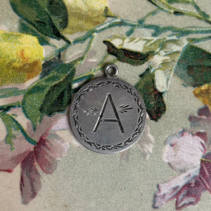 Victorian A Love Token Charm