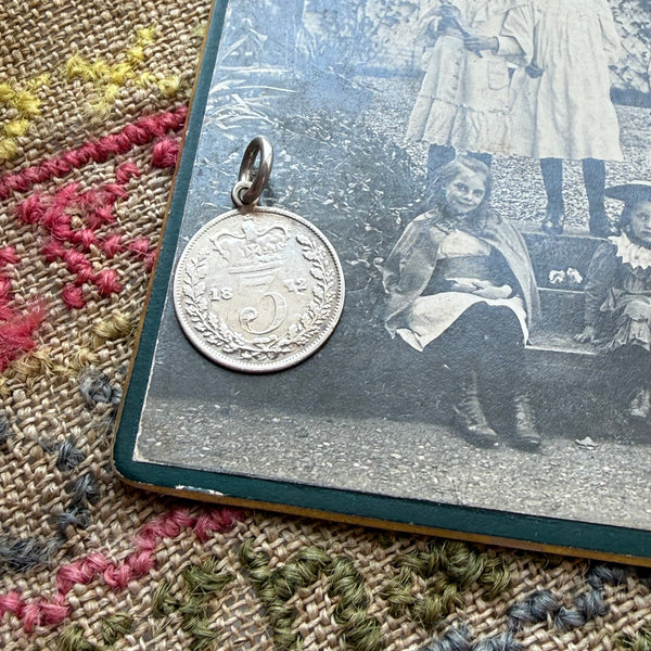 Victorian Father Love Token Charm