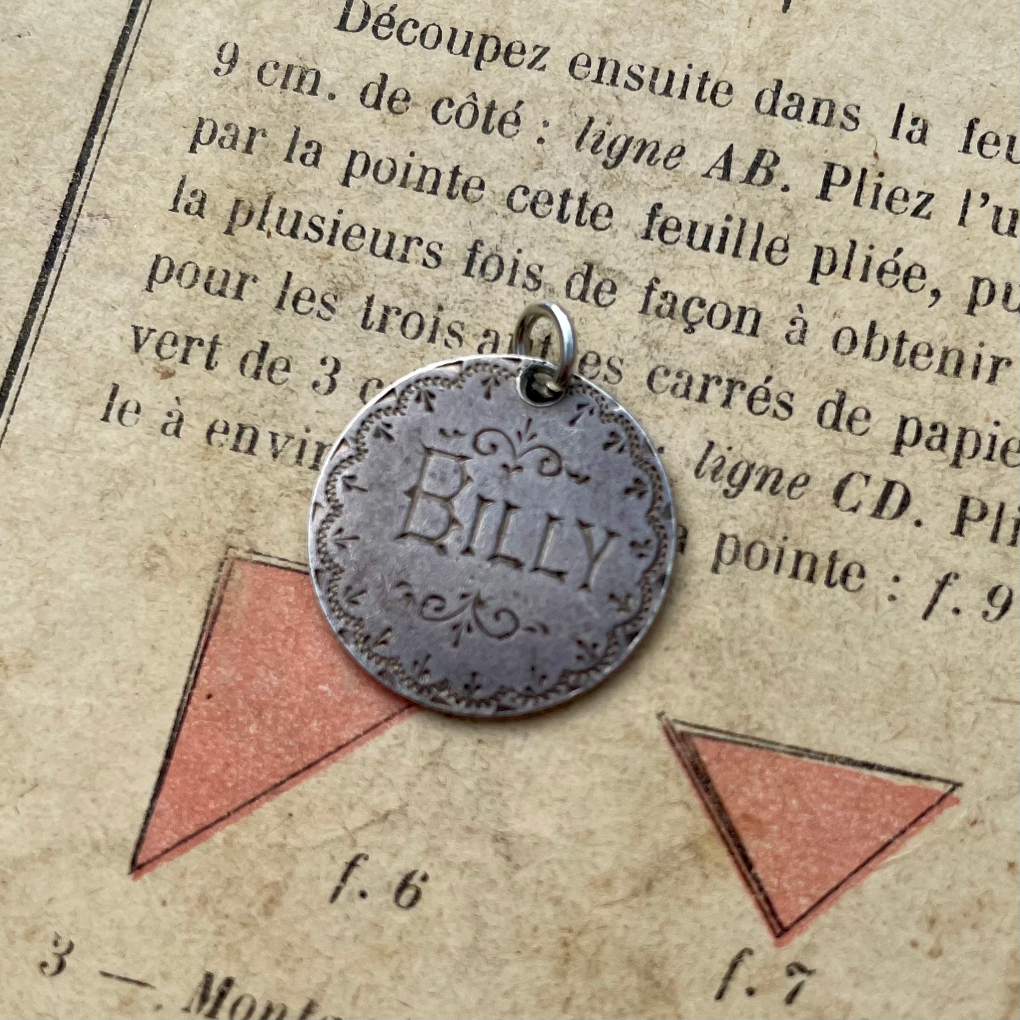 Victorian Billy Love Token Charm