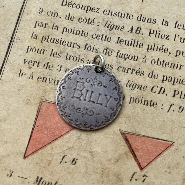 Victorian Billy Love Token Charm