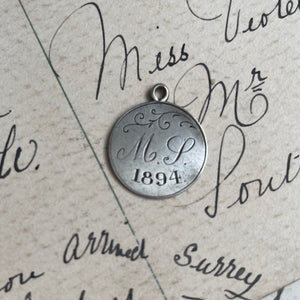 Victorian MS 1894 Love Token Charm