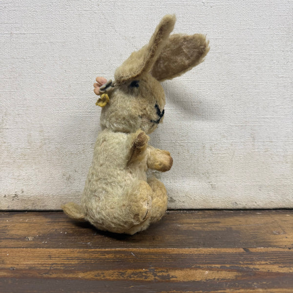 Antique Straw-filled Bunny
