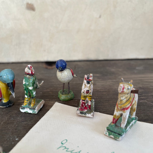 Antique Wooden Birds