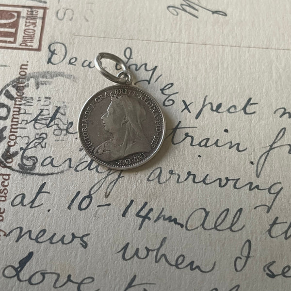 Victorian May Love Token Charm