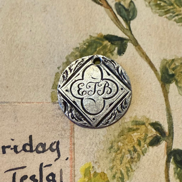 Victorian EJB Love Token Charm