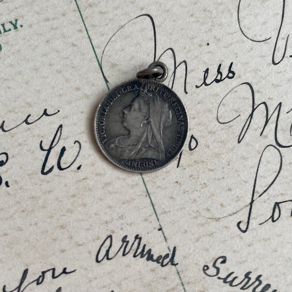 Victorian Ethel Love Token Charm