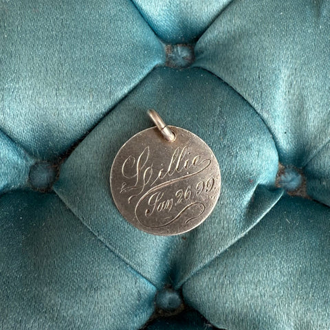 Victorian Lillie Love Token Charm