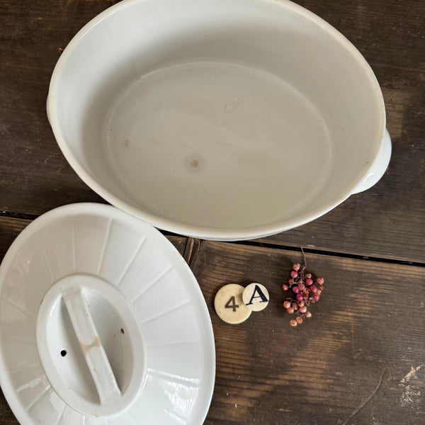 Antique Victorian Butter Dish