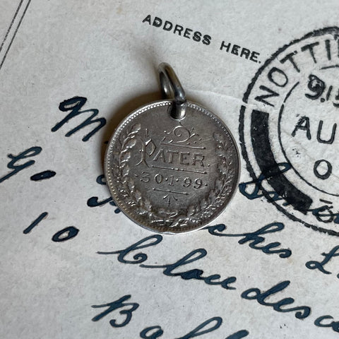 Victorian Pater 30.1.99 Love Token Charm