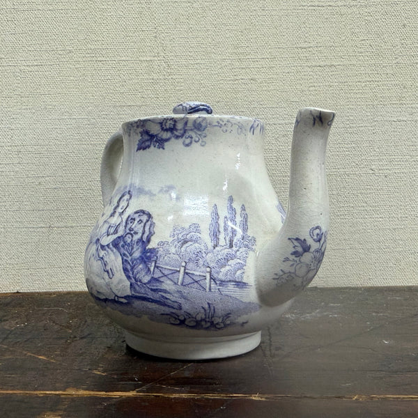 Victorian Transfer Ceramic Pots