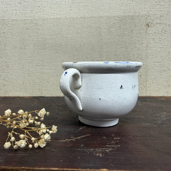 Antique Victorian Motto Pots