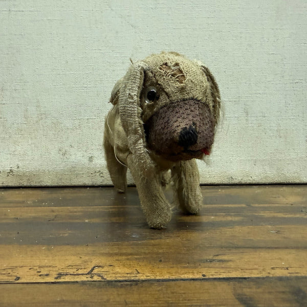Antique Straw-filled Dog