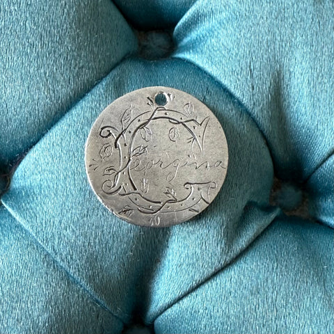Victorian Georgina Love Token Charm
