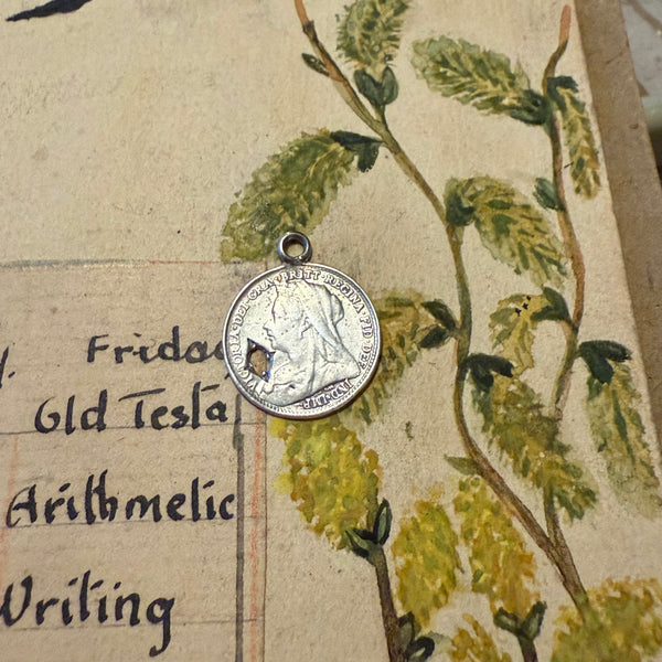 Victorian MA Love Token Charm