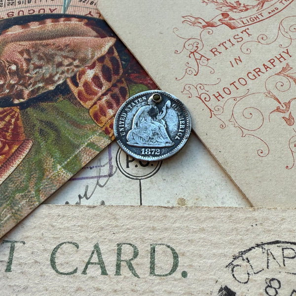 Victorian Anne Love Token Charm