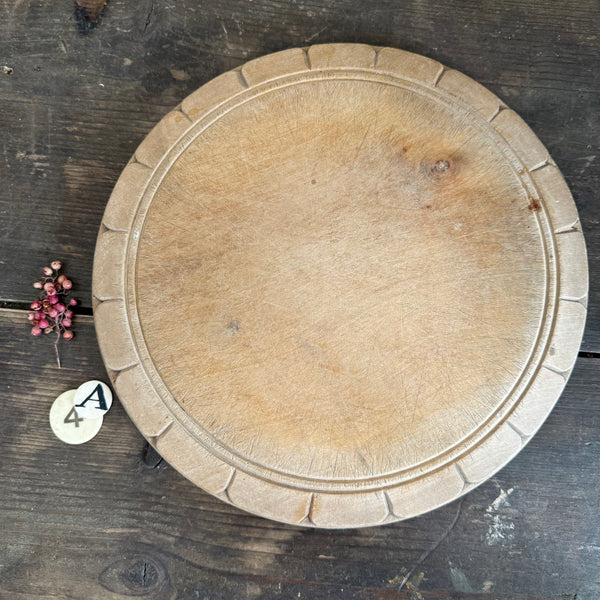 Antique Scallop Edge Bread board
