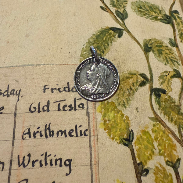 Victorian PS Love Token Charm