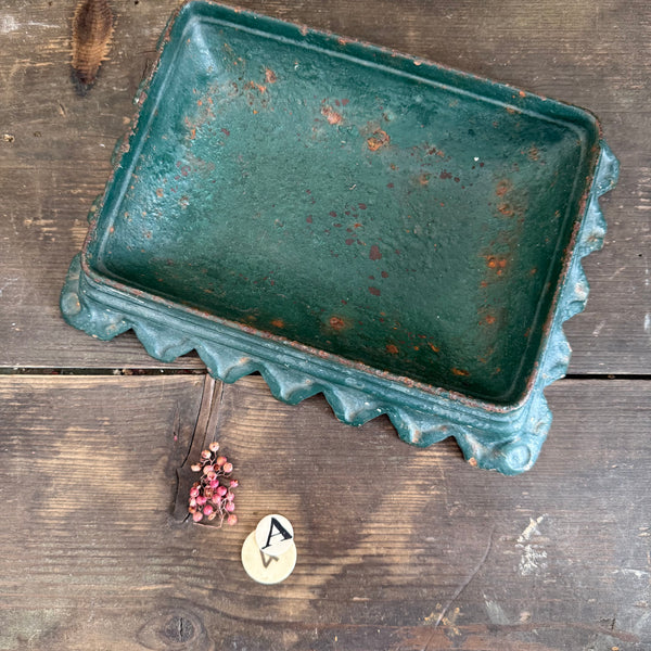 Antique Cast Iron Spittoon