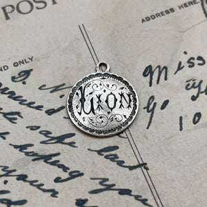 Victorian Lion Love Token Charm